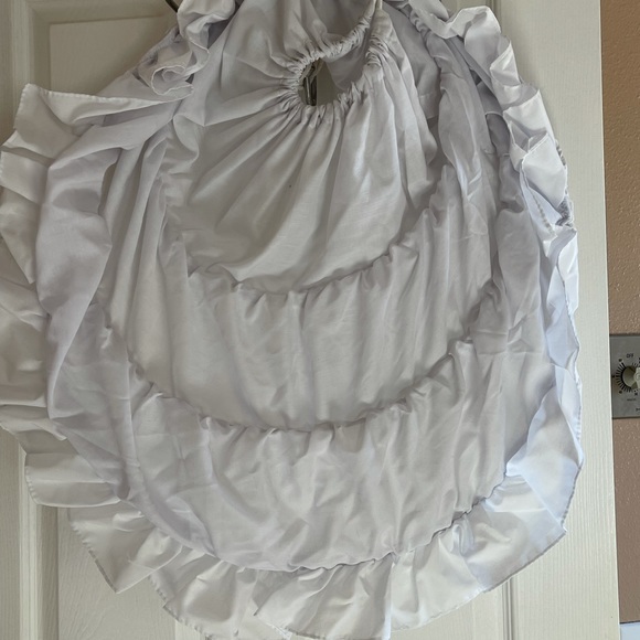 Flower girl dress with Skirt to buffet up, and a tiara goes with it - Picture 15 of 15